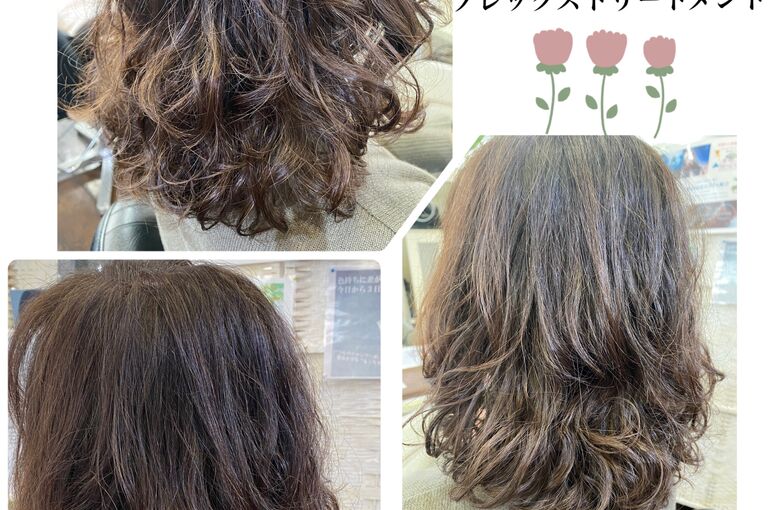 ヘアセットが要らないデジタルパーマ