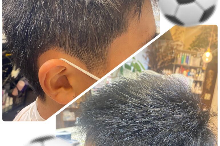 中学生男子カット