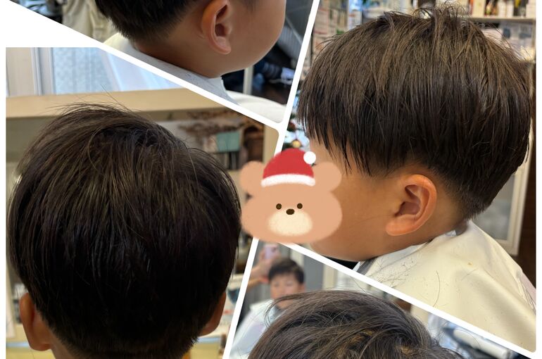 小３男子のカット