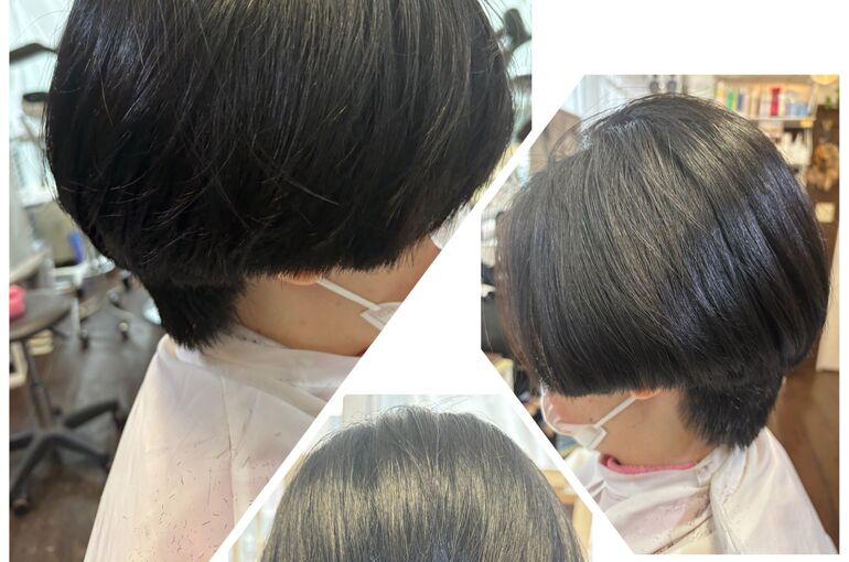 セミロングカット